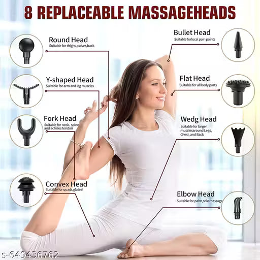 VishuCart Deep Tissue Massage Gun | Handheld Percussion Massager