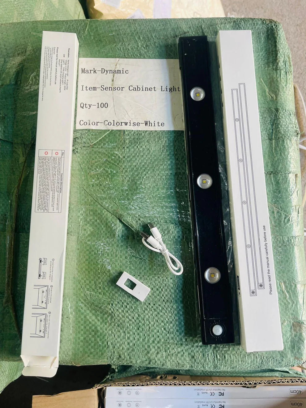 LED PIR Motion Sensor Cabinet With USB Rechargable